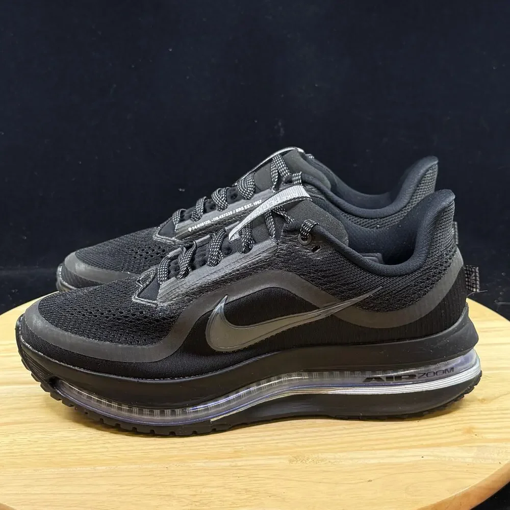 Nike Men's Pegasus Premium Black Metallic Silver HQ2592 005 Size 8.5